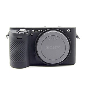 Sanger - Sanger Silikon Kılıf Sony A6500 Uyumlu Siyah