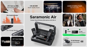Saramonic Air 01 Kablosuz Yaka Mikrofonu (2 Kişilik) - Thumbnail
