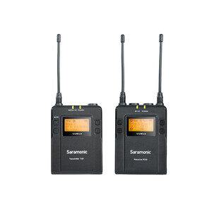 Saramonic - Saramonic UwMic9 RX9 TX9 1 Verici 1 Alıcı Kablosuz Yaka Mikrofonu
