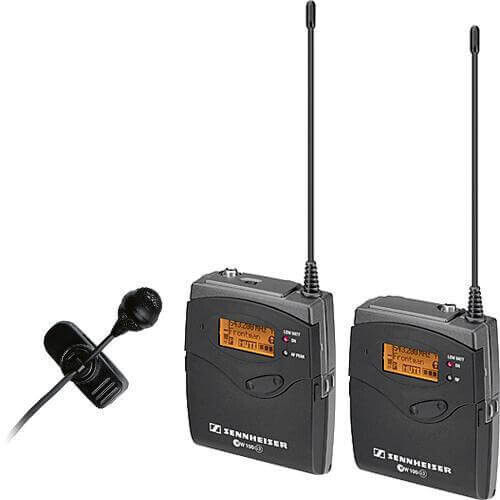 Sennheiser EW122p G4 Yaka Tipi Telsiz Kamera Mikrofon Seti