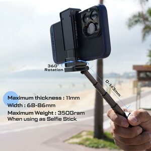 Freewell - SHERPA SERIES VERSATILE BLUETOOTH SMARTPHONE SELFIE GRIP (1)