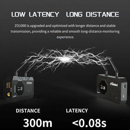 Shimbol ZO1000 SDI/HDMI Kablosuz Görüntü Aktarım Cihazı