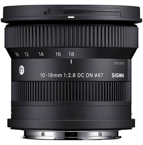 Sigma 10-18mm f/2.8 DC DN Contemporary Lens (Sony E) - Thumbnail