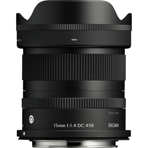 Sigma - Sigma 15mm F1.4 DC Contemporary Lens (Canon RF Mount)