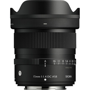 Sigma - Sigma 15mm F1.4 DC Contemporary Lens (Fujifilm X Mount)
