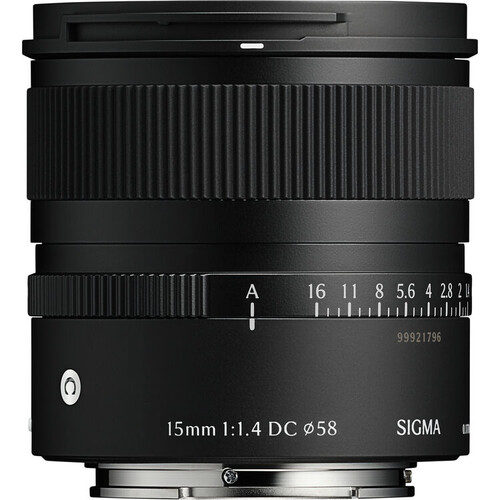 Sigma 15mm F1.4 DC Contemporary Lens (Sony E)