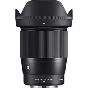 Sigma - Sigma 16mm F1.4 DC DN Contemporary Lens (FUJIFILM X)