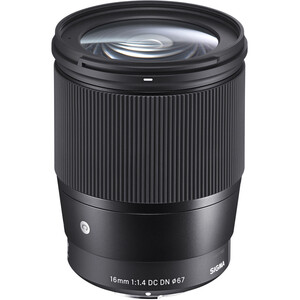 Sigma - Sigma 16mm F1.4 DC DN Contemporary Lens (Sony E)