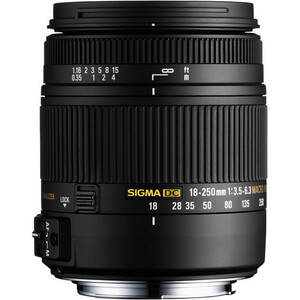 Sigma - Sigma 18-250mm f/3.5-6.3 DC Macro OS HSM Lens (Canon EF)