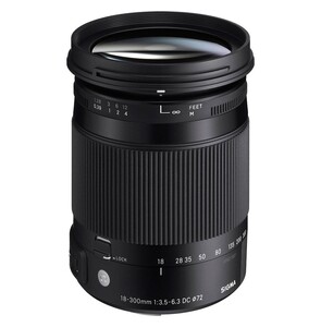 Sigma - Sigma 18-300mm f/3.5-6.3 DC Macro OS HSM | C Lens (Canon EF) (1)