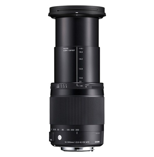 Sigma 18-300mm f/3.5-6.3 DC Macro OS HSM | C Lens (Canon EF)