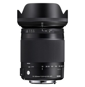 Sigma 18-300mm f/3.5-6.3 DC Macro OS HSM | C Lens (Nikon F) - Thumbnail