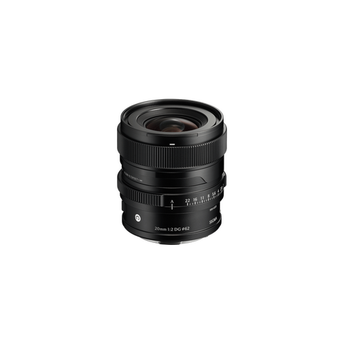 Sigma 20mm F2 DG Contemporary Lens (L Mount, Black)