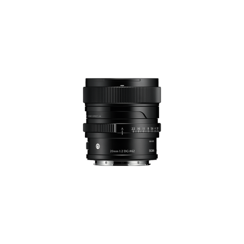 Sigma 20mm F2 DG Contemporary Lens (L Mount, Black)