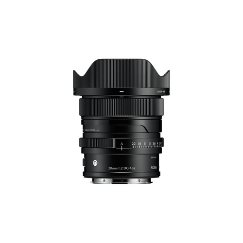 Sigma 20mm F2 DG Contemporary Lens (L Mount, Black)