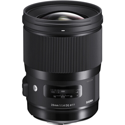Sigma 28mm F1.4 DG HSM Art Lens (Canon EF)