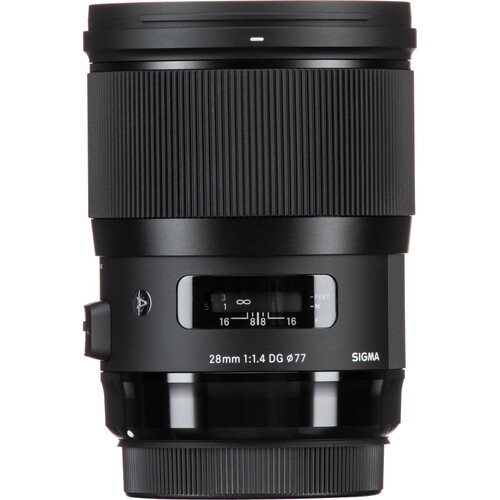 Sigma 28mm F1.4 DG HSM Art Lens (Nikon F)