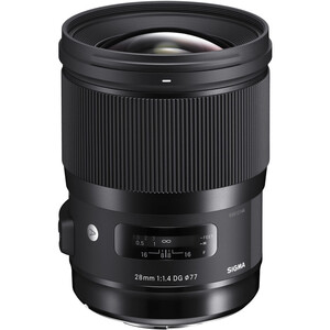 Sigma - Sigma 28mm F1.4 DG HSM Art Lens (Nikon F)