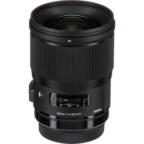 Sigma 28mm F1.4 DG HSM Art Lens (Nikon F)