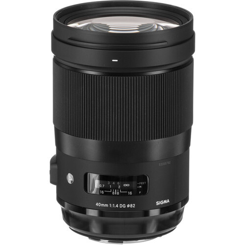 Sigma 40mm f/1.4 DG HSM Art Lens (Canon EF)