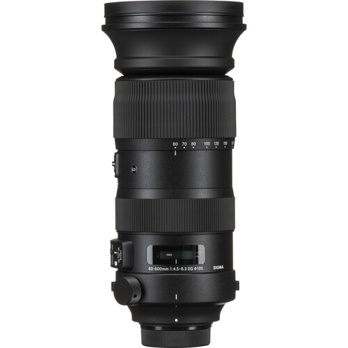Sigma 60-600mm F/4.5-6.3 DG OS HSM Sports Lens (Nikon F)