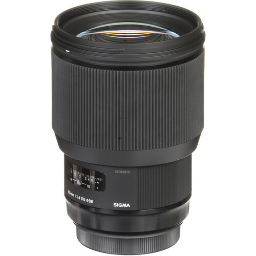 Sigma 85mm F1.4 DG HSM Art Lens (Nikon F)