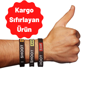 Silikon Fotoğrafçı Bilekliği - Thumbnail