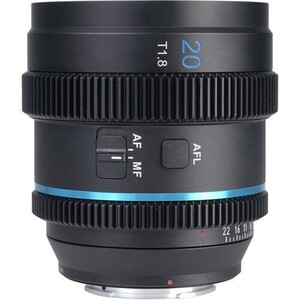 Sirui - Sirui 20mm T1.8 1.33X S35 Auto-Focus Anamorfik Lens (E Mount, Mavi Flare) (1)