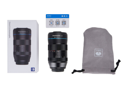 Sirui 75mm f/1.8 Anamorphic Lens (MFT)