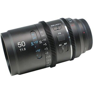 Sirui Astra Series AF 50mm T1.8 1.33x Full Frame Blue Flares Anamorphic Nikon Z Mount Lens - Thumbnail