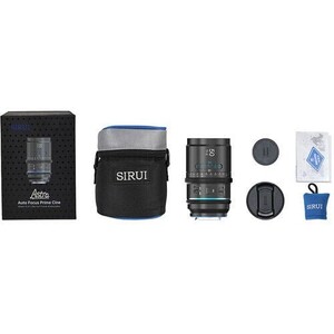 Sirui Astra Series AF 50mm T1.8 1.33x Full Frame Blue Flares Anamorphic Sony E Mount Lens - Thumbnail