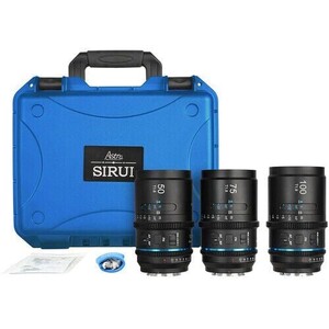 Sirui - Sirui Astra Series AF T1.8 1.33x Full Frame Blue Flares Anamorphic Nikon Z Mount 3'lü Lens Kit