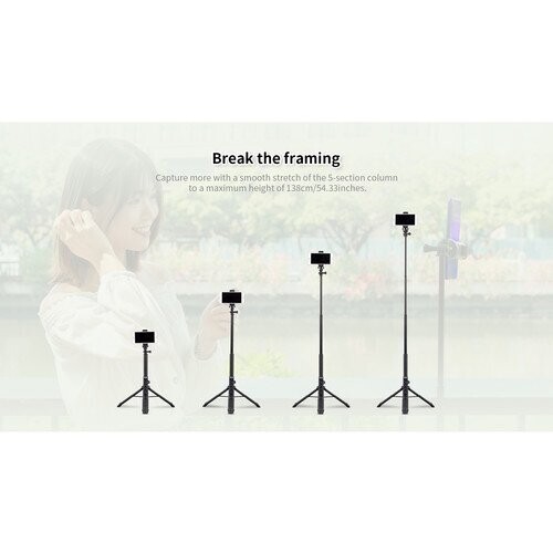 Sirui MS-01K Çok Fonksiyonlu Umbrella Mobil Tripod