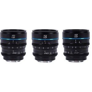 Sirui - Sirui Night Walker T1.2 S35 Fujifilm X Mount Cine Prime 3'lü Lens Kit (1)