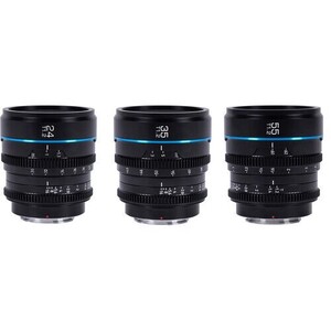 Sirui - Sirui Night Walker T1.2 S35 Sony E Mount Cine Prime 3'lü Lens Kit (1)