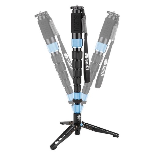 Sirui P-326SR Karbon Fiber Monopod VH-10 Fluid Ball Head