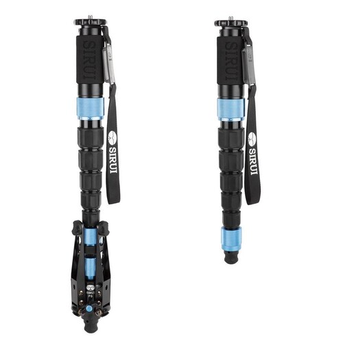 Sirui P-326SR Karbon Fiber Monopod VH-10 Fluid Ball Head