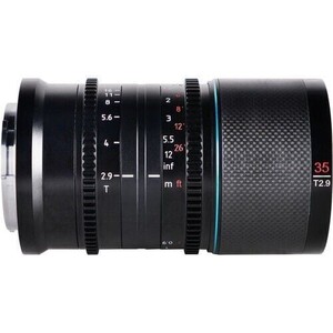Sirui - Sirui Saturn 35mm T2.9 1.6x Full-Frame Karbon Fiber Anamorfik Lens (E Mount, Mavi Flare) (1)