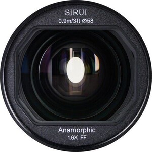 Sirui Saturn 35mm T2.9 1.6x Full-Frame Karbon Fiber Anamorfik Lens (RF Mount, Mavi Flare) - Thumbnail