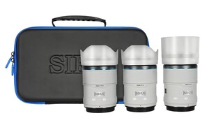Sirui Sniper 23mm, 33mm & 56mm F1.2 Lens Kiti (E Mount, Beyaz) - Thumbnail