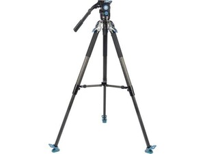 Sirui SVT75 PRO Rapid Karbon Fiber Video Tripod Kiti (SVH15 Kafa ile) - Thumbnail