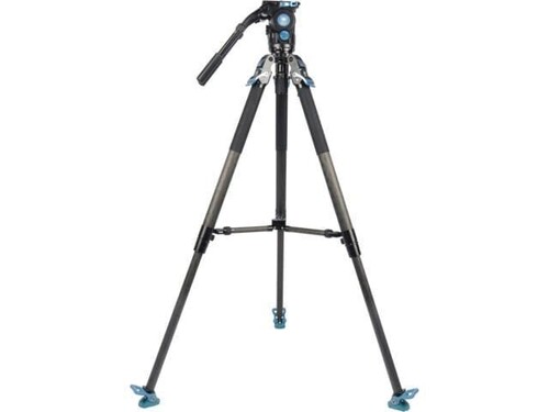 Sirui SVT75 PRO Rapid Karbon Fiber Video Tripod Kiti (SVH15 Kafa ile)