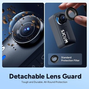 SJCAM C110+ 4K Manyetik Montajlı Pocket Aksiyon Kamerası - Thumbnail