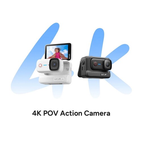 SJCAM S10 4K Cep Tipi Aksiyon Kamerası (128GB, Beyaz)
