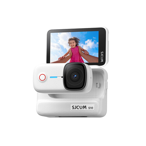SJCAM S10 4K Cep Tipi Aksiyon Kamerası (128GB, Beyaz)