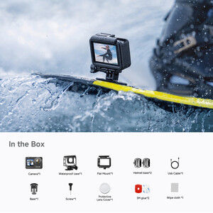 SJCAM - SJCAM SJ10 Pro Dual Screen 4K 60fps Çift Ekranlı Aksiyon Kamerası (1)