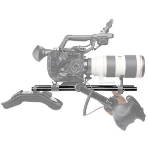 SmallRig 1054 2 adet 15mm Siyah Alüminyum Alaşımlı Çubuk (M12-40cm) - Thumbnail