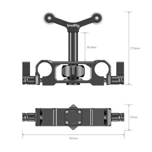SmallRig - SmallRig 2727 15mm LWS Evrensel Lens Desteği (1)