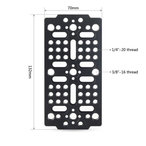 SmallRig 1681 Çok Amaçlı Peynir Plakası Cheeseplate