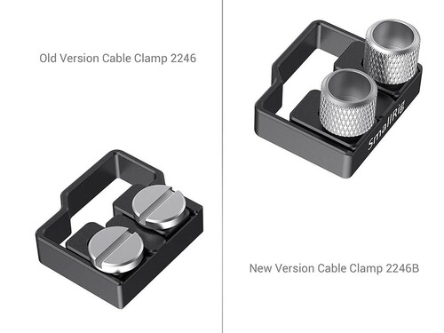 SmallRig 2246B BMPCC 6K and 4K Kafesler İçin HDMI ve USB-C Kablo Kıskacı